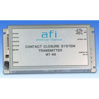 American Fibertek 8-CH CONTACT CLOSURE MODULE TXSUPERVISED